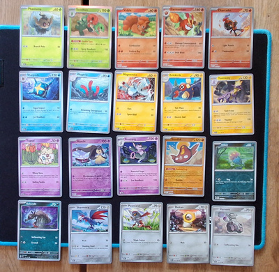 Pokemon kortit 20kpl (#74 Obsidian Flames)