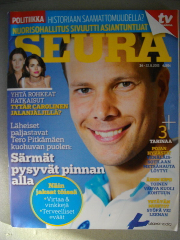 Seura lehti Nro 34/2013 (16.3)