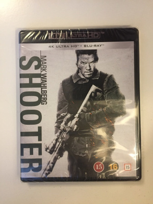 Shooter (4K Ultra HD + Blu-ray) Mark Wahlberg (2007) UUSI