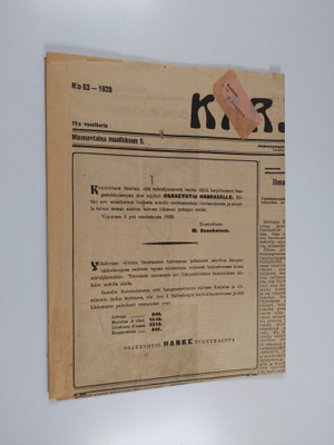 Karjala N:o 63/1928
