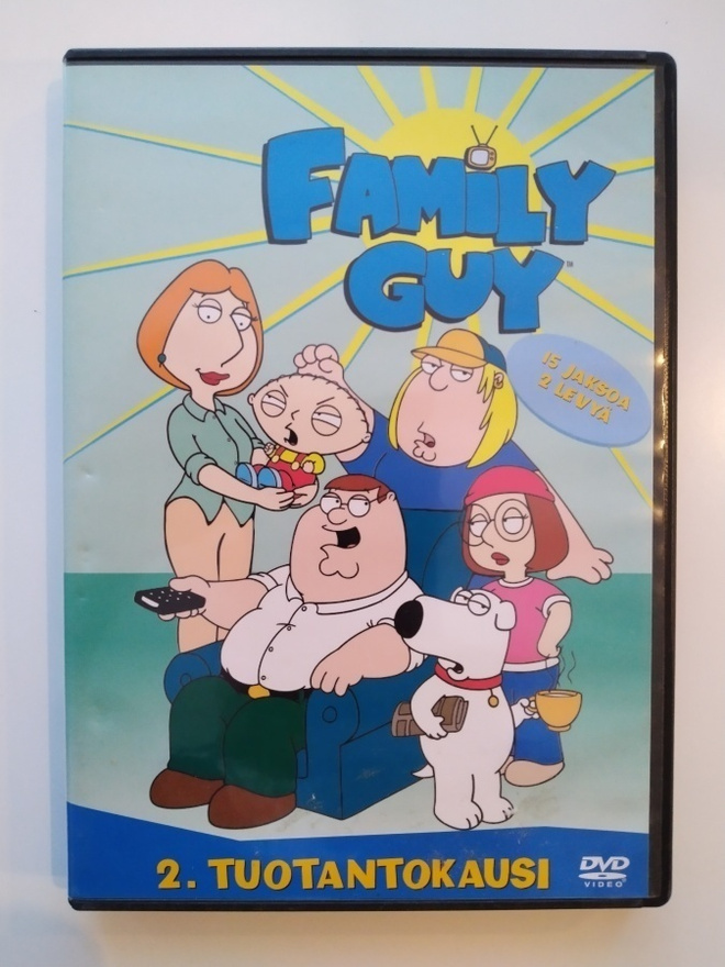 Family Guy, 2. Tuotantokausi - DVD