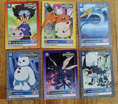 Digimon 1st edition keräilykortit