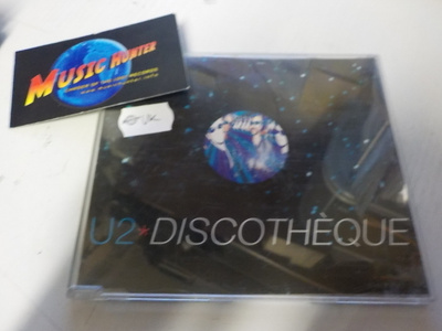 U2 - DISCOTHEQUE UUSI CDS (+)