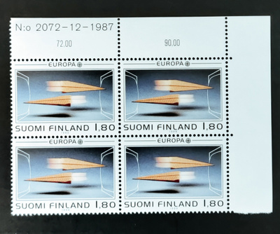 1988 Eurooppa 1,80 mk numeronelilö **