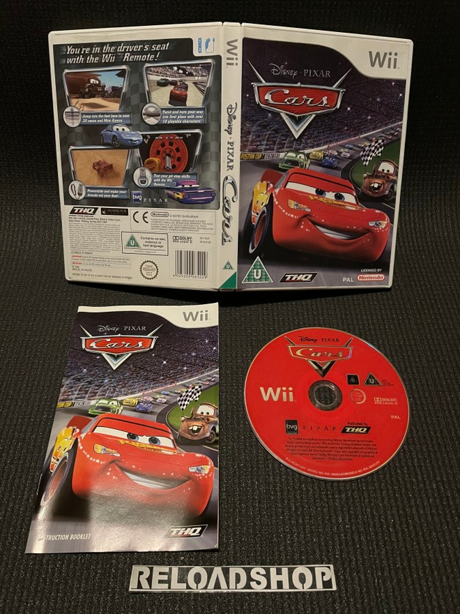 Disney Pixar Cars Wii - CiB