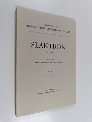 Släktbok : Ny följd 2:3-4