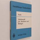 Gunter Fuchs : MAthematik fur Mediziner und Biologen - pikkukuva 1