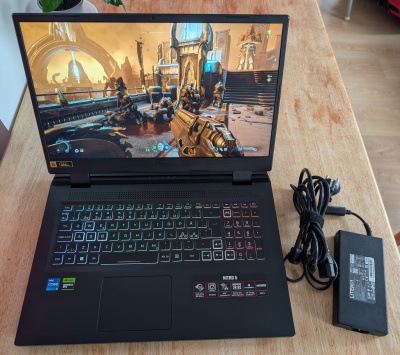 Acer Nitro 5 17,3" 144Hz (i5-12500H/RTX 4050/16GB DDR5/1TB)