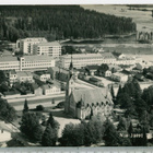 Kajaani kauniisti kulkenut Karhumäen ilmakuva - pikkukuva 1