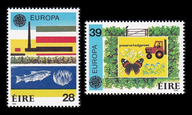 Irlanti 589-90 ** Europa luonnonsuojelu (1986)
