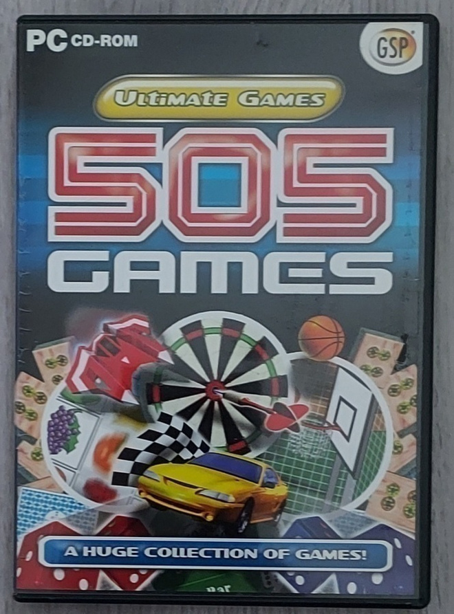 * 505 Peliä PC Uusi Lue Kuvaus
