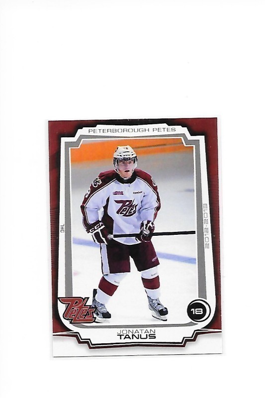 2012-13 Peterborough Petes #5 Jonatan Tanus Tappara farmi