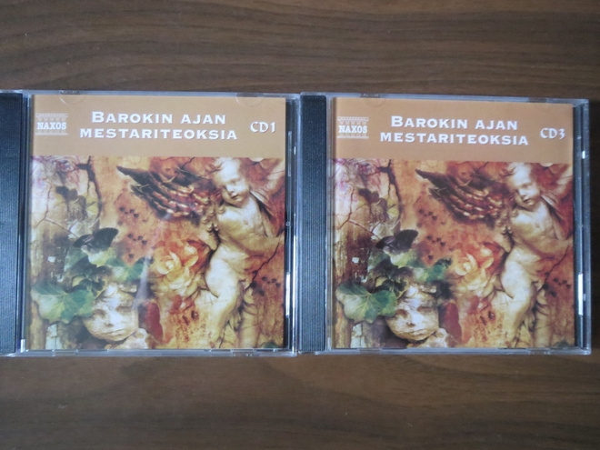 Barokin ajan mestariteoksia 1 & 3 2CD