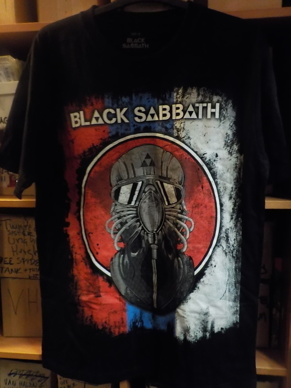 BLACK SABBATH UUSI KIERTUE T-PAITA M-KOKO (W+)