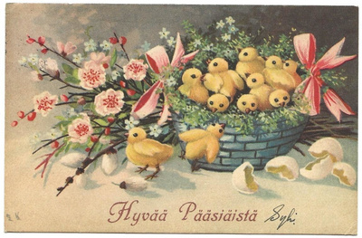 Elena Kojine Pääsiäiskortti (1943)