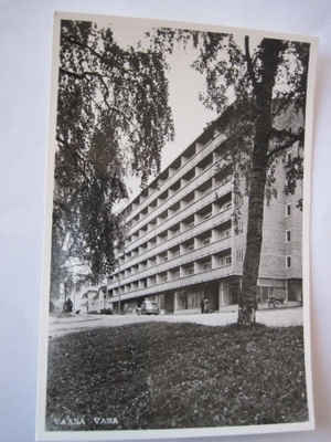 VANHA Postikortti Vaasa1950-luku Alkup.Mallikappale