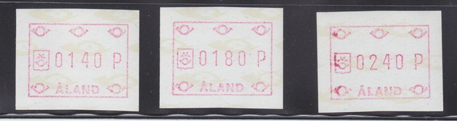 Åland Frama 1988 ATM Å2 postituoreena