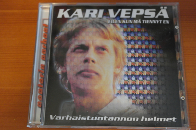 Kari Vepsä:Eilen kun mä tiennyt en CD.