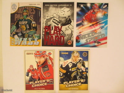Cardset 2014-15 Ossi-Petteri Grönholm /999 tehty HPK