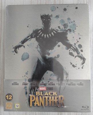 BLACK PANTHER- Blu-ray Steelbook - UUSI