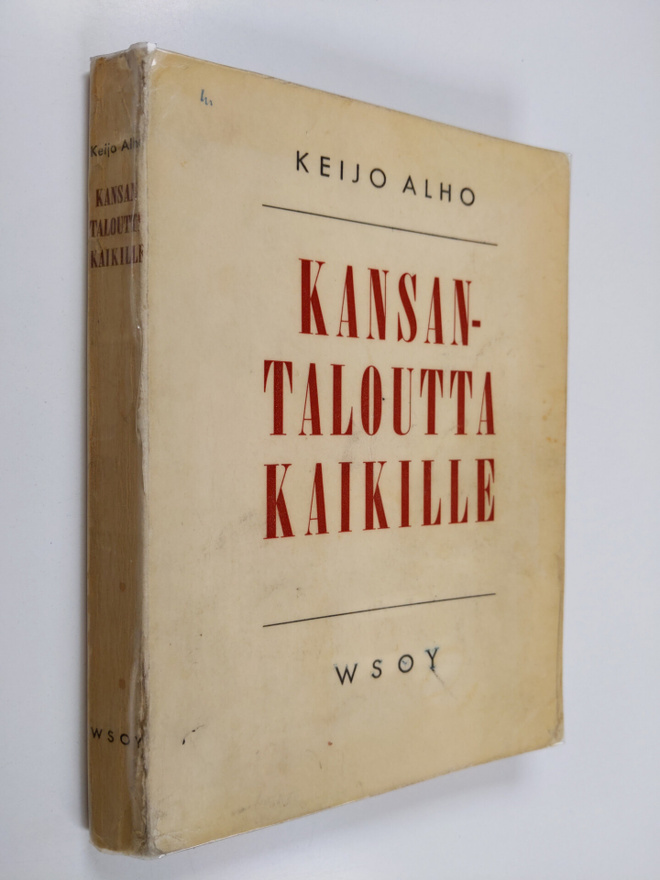 Keijo Alho : Kansantaloutta kaikille