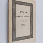C. A. Gottlund : Otava eli suomalaisia huvituksia 3. osa - pikkukuva 1