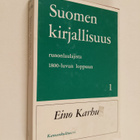 Eino Karhu : Suomen kirjallisuus runonlaulajista 1800-luv... - pikkukuva 1