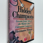 Hermann Simon : Hidden champions : lessons from 500 of th... - pikkukuva 1