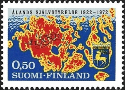 1972 Ahvenanmaan itsehallinto 50 vuotta ** LaPe 704