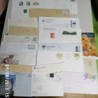 18 kpl Postituskuoria ja kortteja merkkeineen kulkeneita - pikkukuva 4
