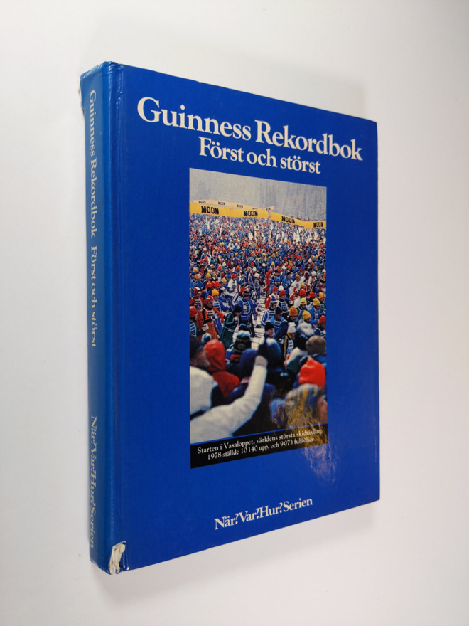 Göran Aven : Guinness Rekordbok - först och störst