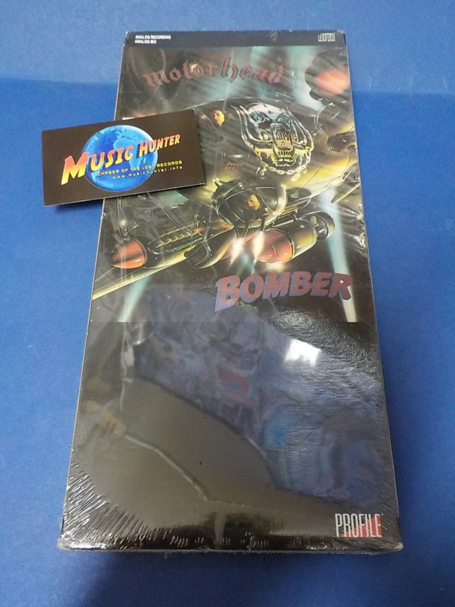 MOTÖRHEAD - BOMBER UUSI 1988 PAINOS LONGBOX CD