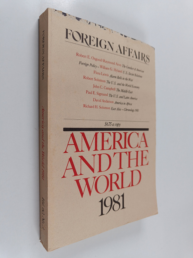 Foreign affairs : america and the world 1981 : vol. 60, no.3