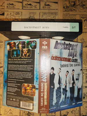 VHS Backstreet Boys: Backstreet's Back... Behind the Scenes