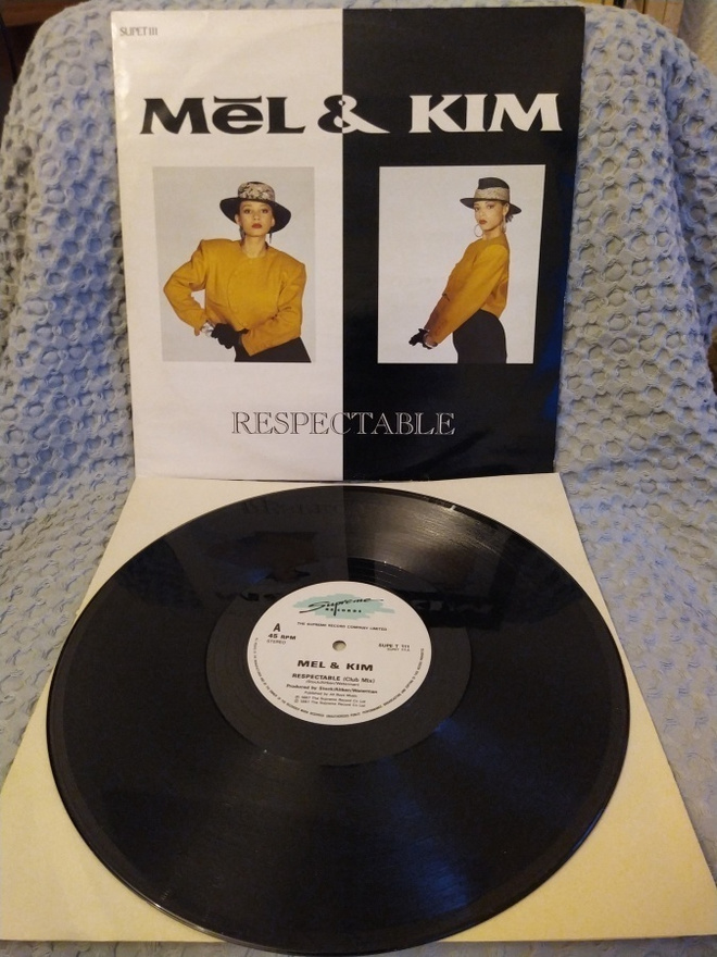 MEL & KIM RESPECTABLE VINYL 12" 45 RPM
