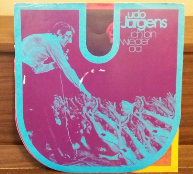 UDO JURGENS Ich bin wieder da 86 399 IT 1972 Saksa