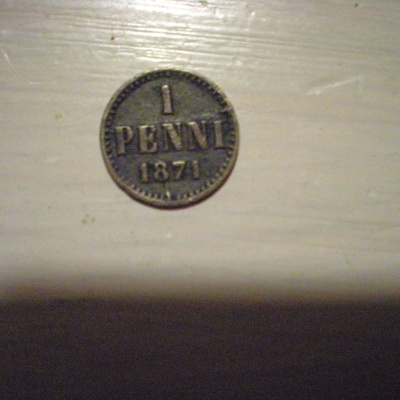 1 penni 1871