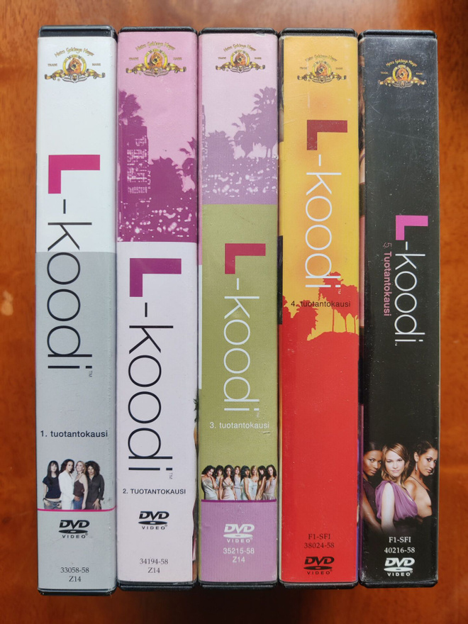 L-koodi - Kaudet 1-5 - DVD