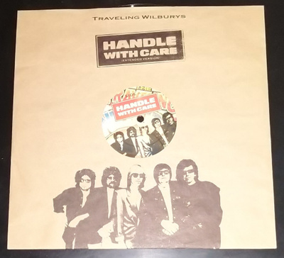 Traveling Wilburys - Handle with care - 10'' single
