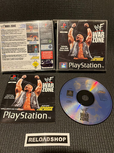 WWF War Zone PS1 - CIB