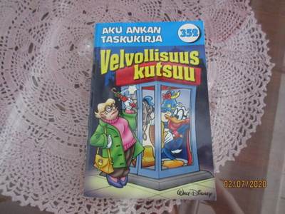 Aku Ankan taskukirja  352 Velvollisuus kutsuu 1.p *
