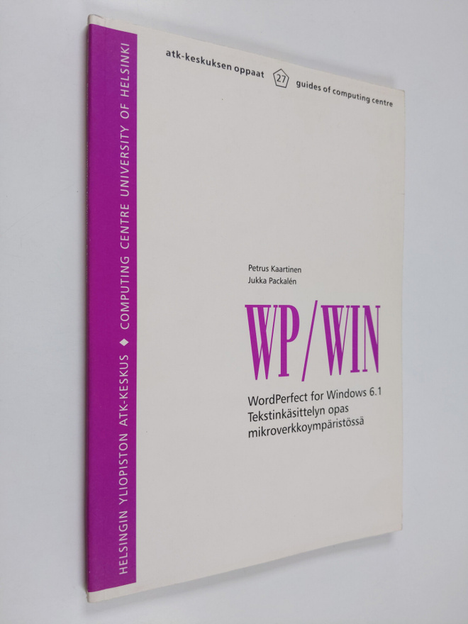 Petrus Kaartinen : WordPerfect for Windows 6.1 : tekstink...