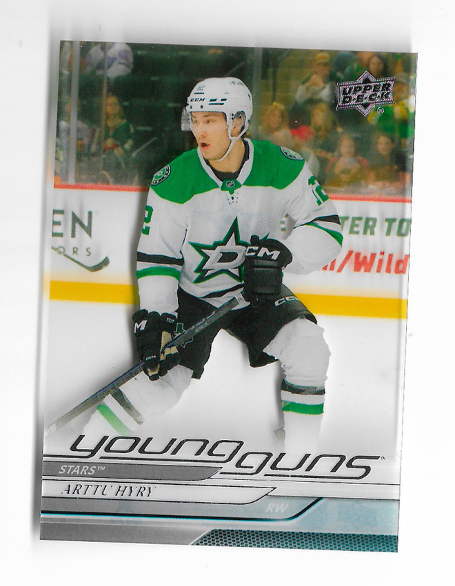 2024-25 Upper Deck Young Guns RC Clear Cut #728 Arttu Hyry