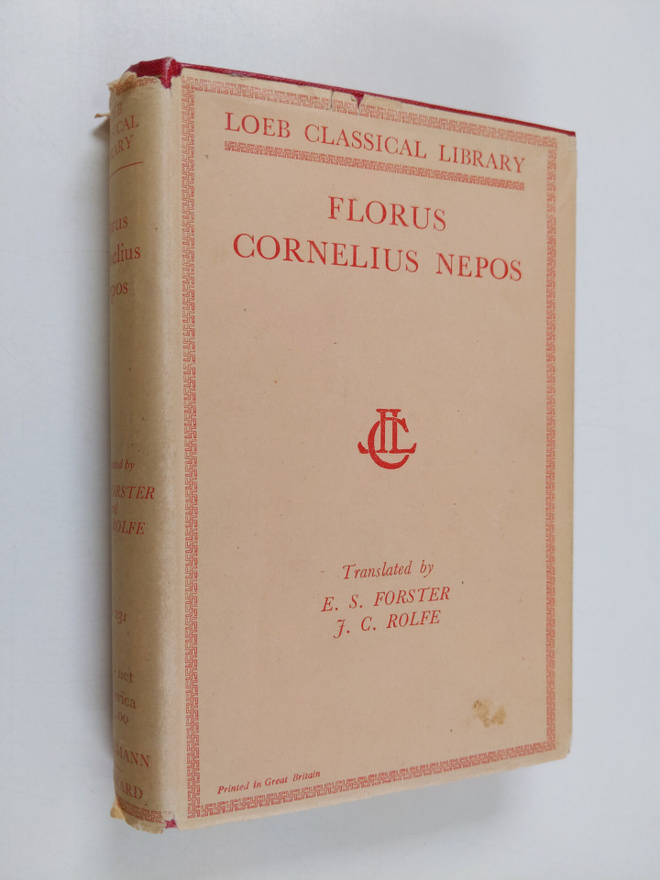 Cornelius Nepos : Lucius Annaeus Florus : epitome of Roma...