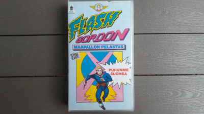 VHS: Flash Gordon - Maapallon Pelastus (1989)