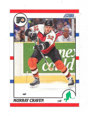 1990-91 Score #56 Murray Craven Philadelphia Flyers