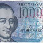 1000 Markkaa 1986 Litt.A kl.5 - pikkukuva 1