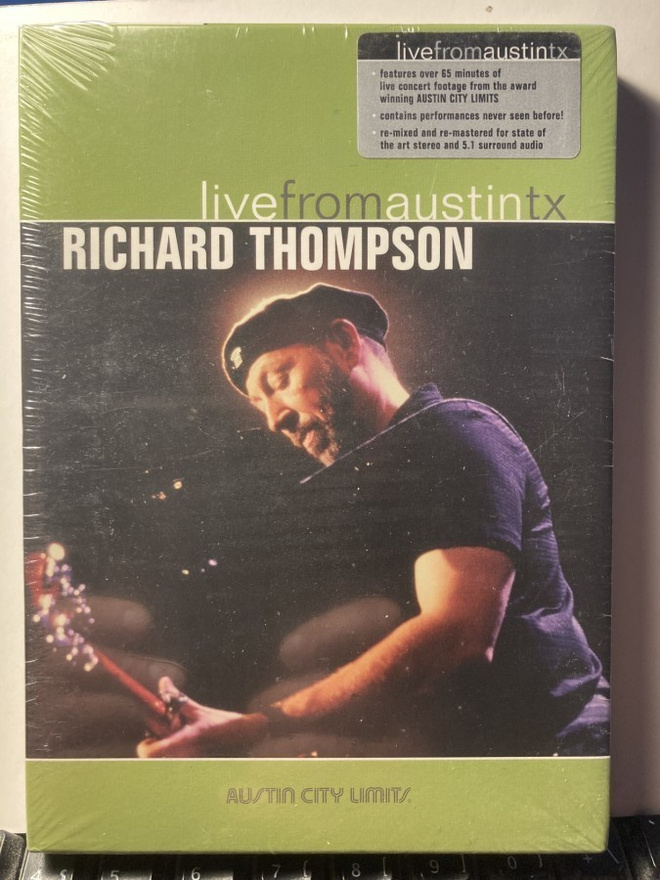 RICHARD THOMPSON, DVD, Austin City Limits, muoveissa