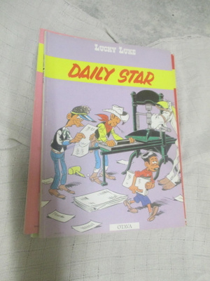LUCKY LUKE - daily star  ( 1,p v 1985