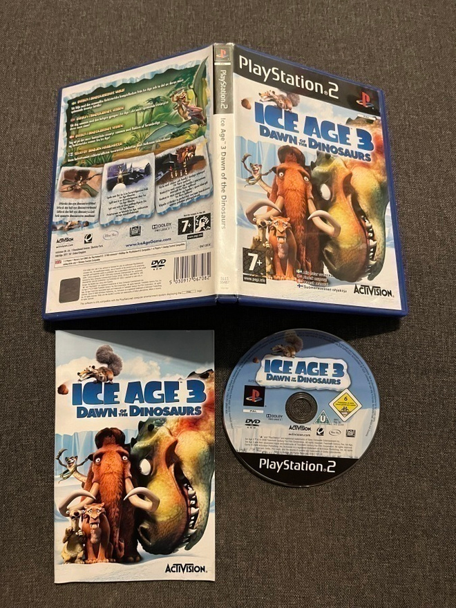 Ice Age 3 - Dawn Of The Dinosaurs PS2 (Suomijulkaisu)